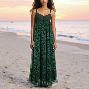 Free People Silk & Wool Vintage Boho Dress